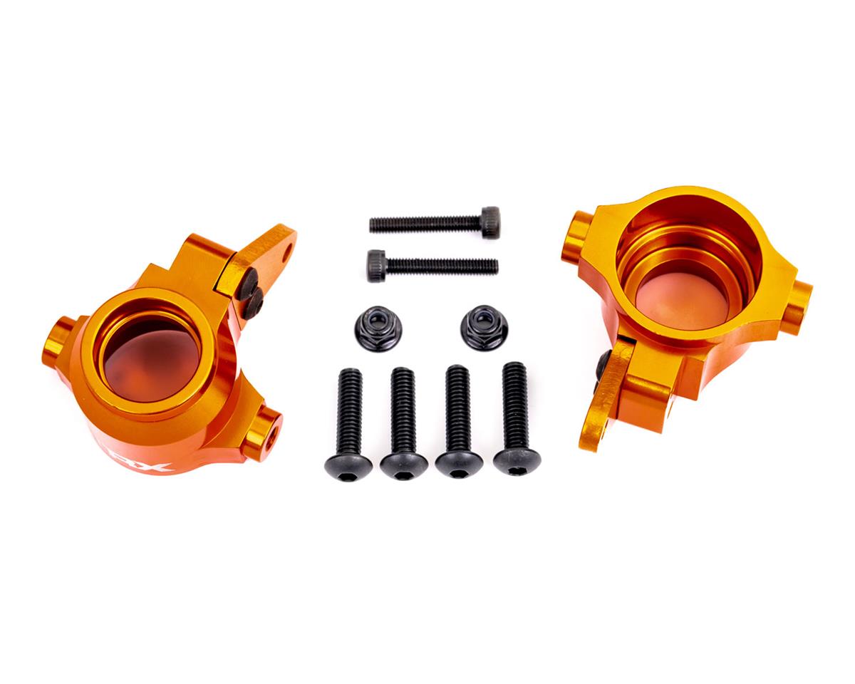 TRAXXAS 9635T BLOCS DE DIRECTION ALUN ORANGE G/D
