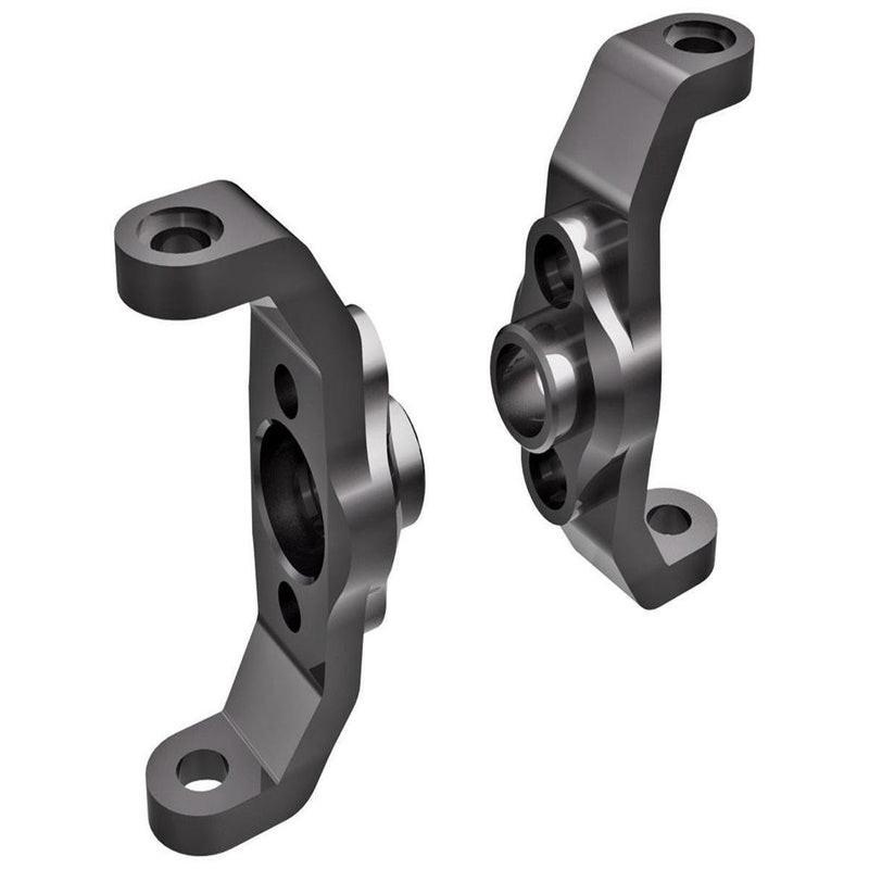 Traxxas 9733-GRAY TRX-4M Left & Right Aluminum Caster Blocks (GRAY)