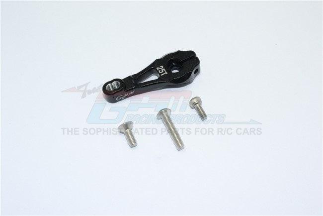 GPM TRX4025T-BLACK ALUMINUM SERVO HORN TRAXXAS TRX-4 / TRX-6