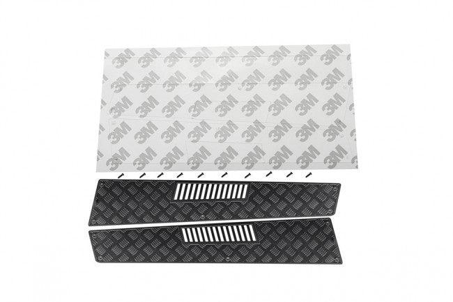GPM STAINLESS STEEL SLIP PROOF TREAD & FENDER VENT TRAXXAS TRX-4 / TRX-6 BLACK