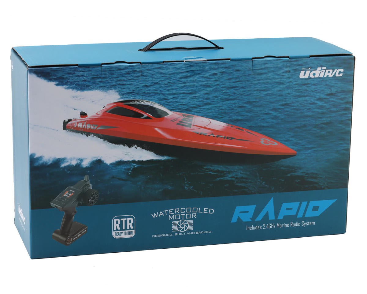 UDI RC UDI009 Rapid 17" High Speed Brushed Self-Righting RTR Electric Boat w/2.4GHz Radio