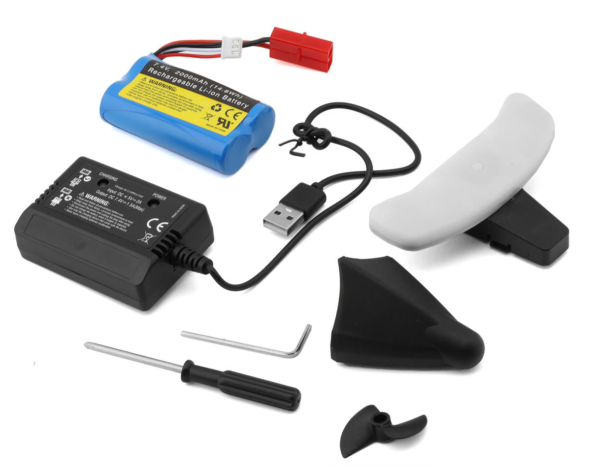 UDI RC UDI021 Xiphactinus 17" High Speed Brushless Self-Righting RTR Electric Boat