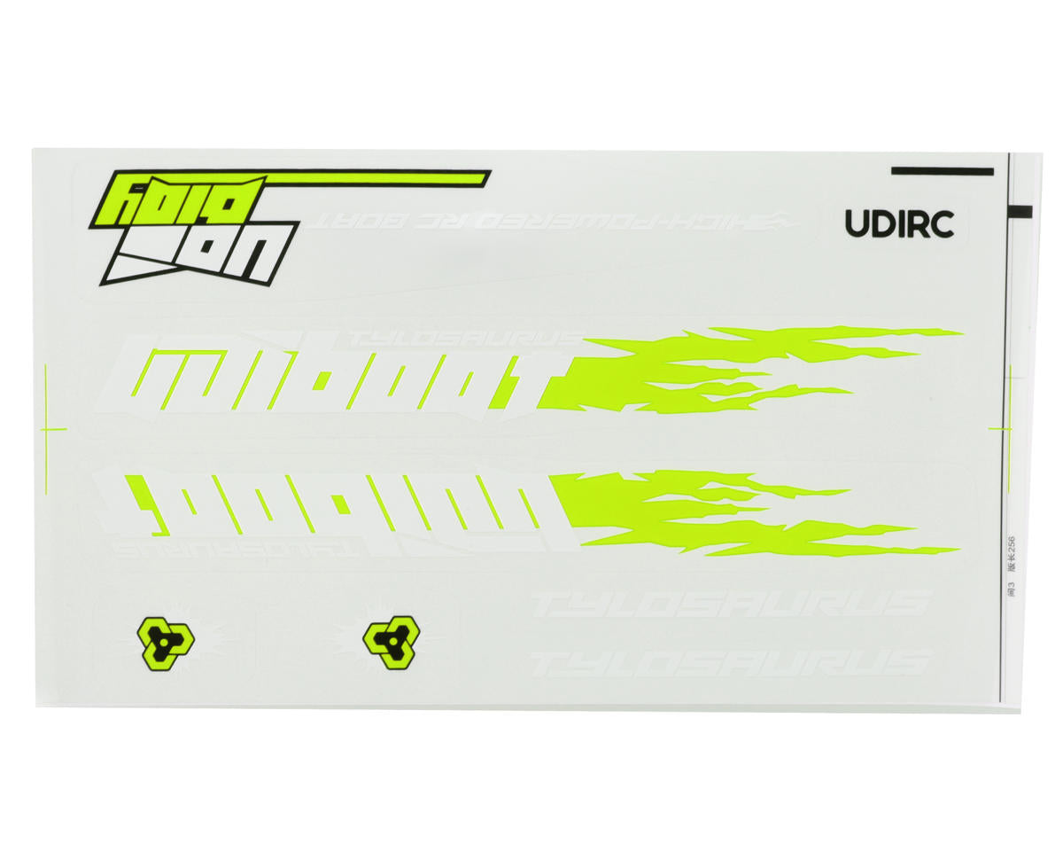 UDI RC UDI022 Tylosaurus 25" High Speed Brushless Self-Righting RTR Electric Boat w/2.4GHz Radio, Battery & Charger