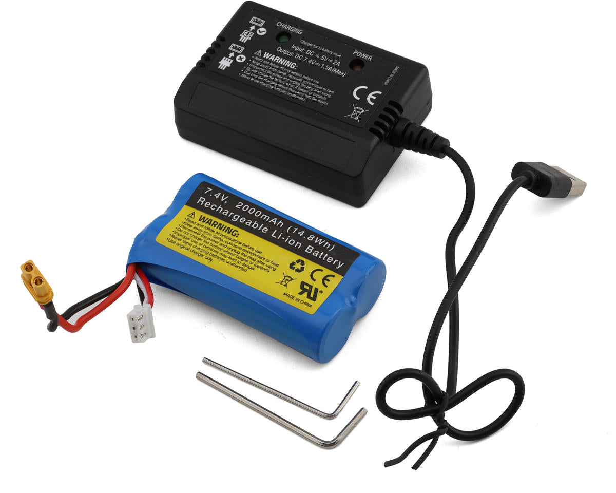 UDIRC UDI023A Inkfish Electric RTR Brushed Jet Ski w/2.4GHz Radio, Battery & Charger