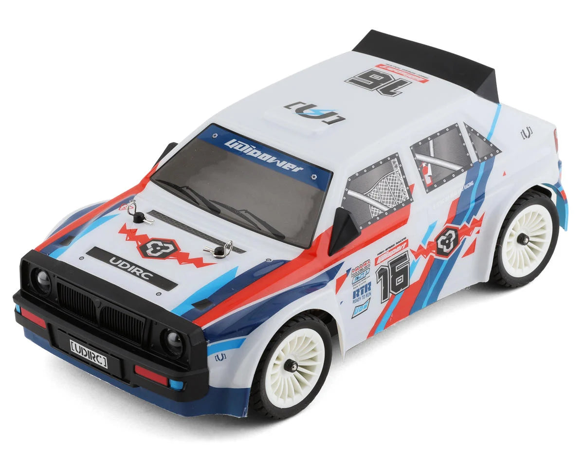 UDI RC 1603 Lancia Rally 1/16 4WD RTR On-Road RC Car w/Drift Tires