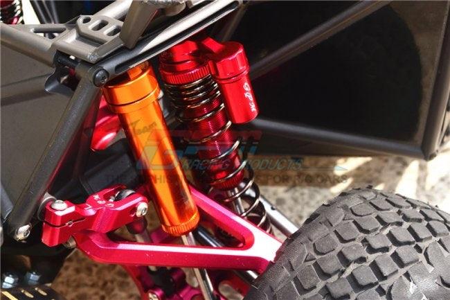GPM ALUMINUM FRONT L-SHAPE SPRING DAMPER (135MM) TRAXXAS UNLIMITED DESERT BLACK