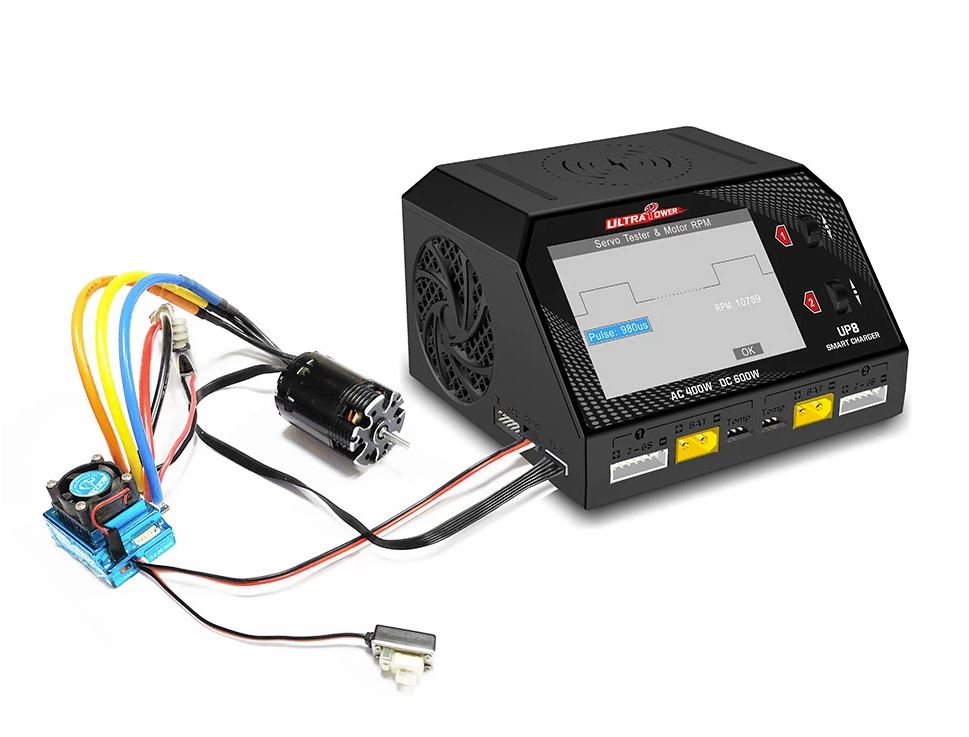 Ultra Power Technology UP8 AC 400W / DC 600W 16A x2 Dual Channel Output 1-6S Battery Charger/Discharger/Balancer/Tester