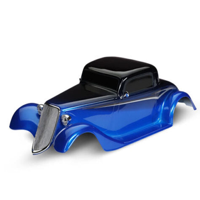 Traxxas 9333X - Factory Five '33 Hot Rod Coupe Body, Complete, Blue