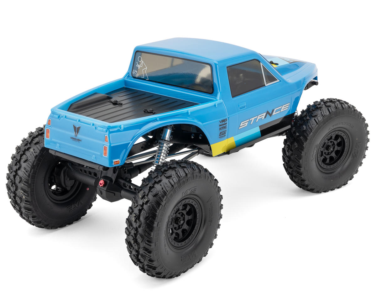 Vanquish Products VPS09009C 1/10 VRD Stance Portal Axle 4x4 RTR 1/10 Comp Rock Crawler (Progress Blue) w/2.4GHz Radio