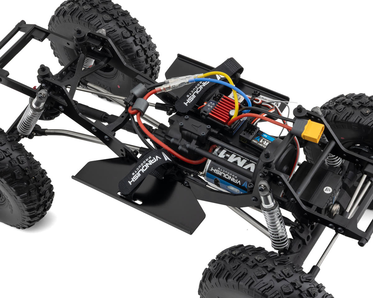 Vanquish Products VPS09009C 1/10 VRD Stance Portal Axle 4x4 RTR 1/10 Comp Rock Crawler (Progress Blue) w/2.4GHz Radio