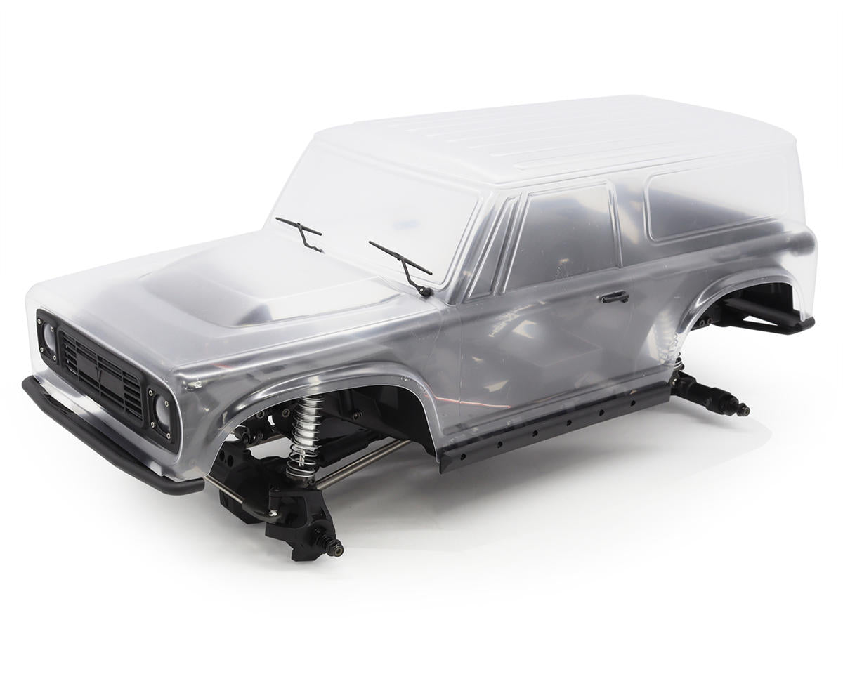 Vanquish VPS09026A Products VS4-10 Origin Classic 1/10 4WD Rock Crawler Kit (Clear)