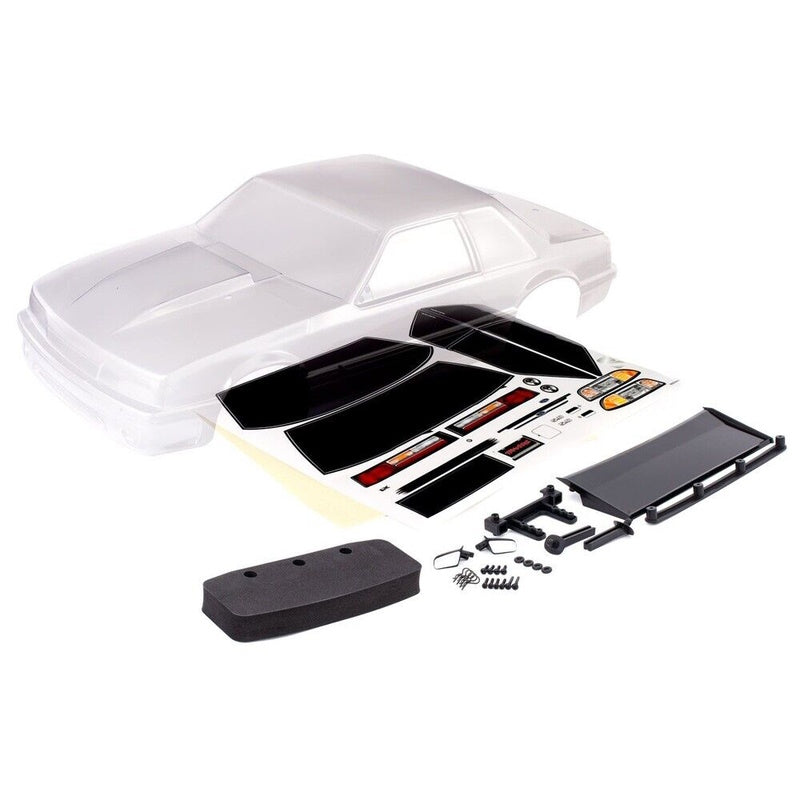 Traxxas (9421) Drag Slash Ford Mustang Fox Body (Clear)