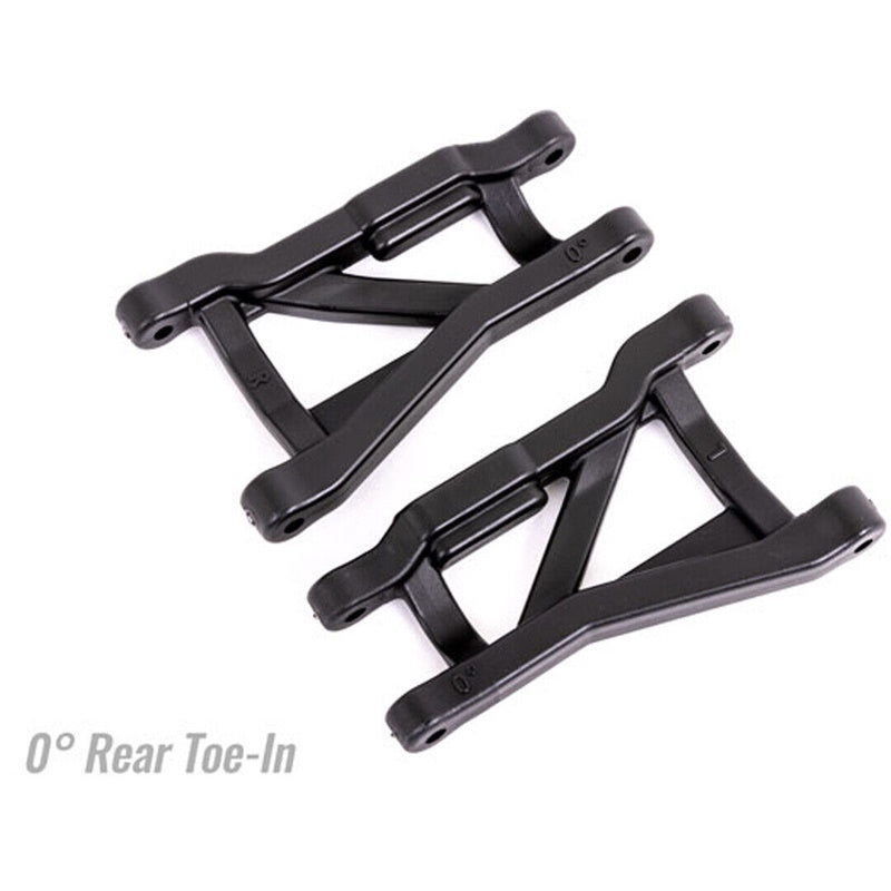 Traxxas 9430 Suspension Arms Black Rear Left/Right Heavy Duty 0° Toe Angle TRA1