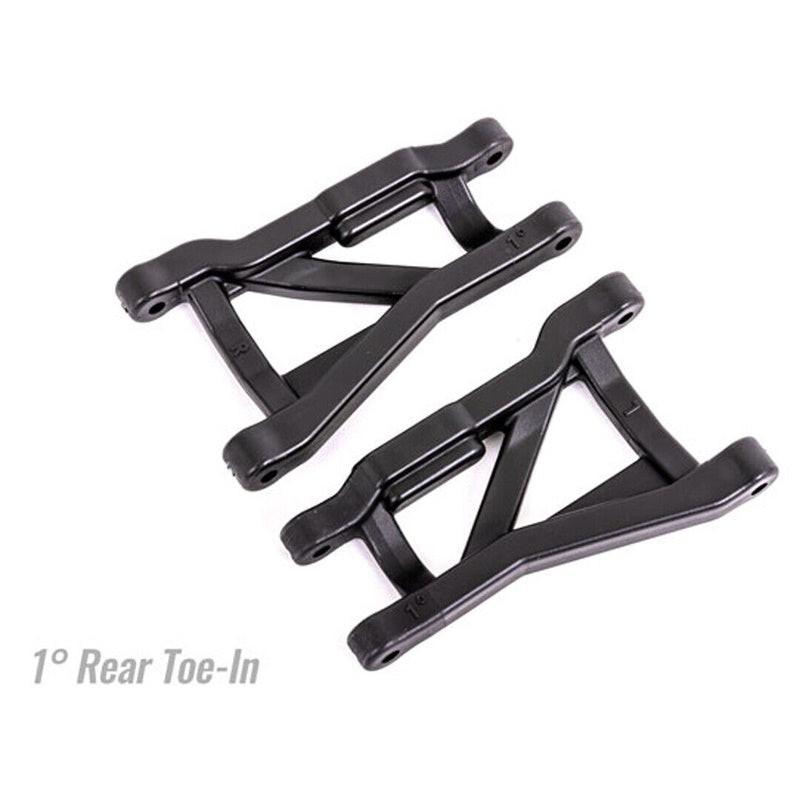 Traxxas 9431 Suspension Arms Black Rear Left/Right Heavy Duty 1° Toe Angle TRA1