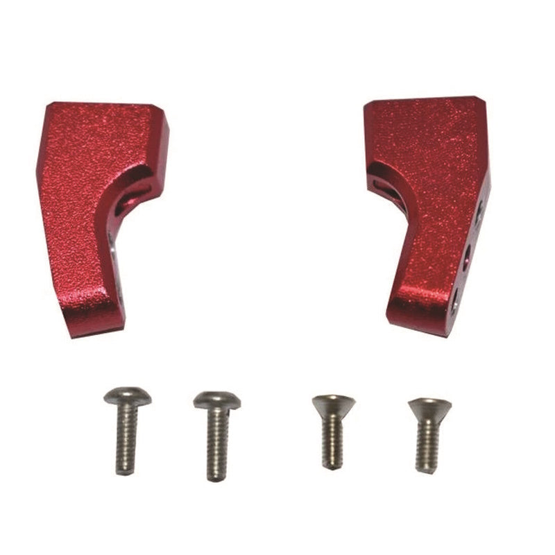 GPM Racing LM024-R Aluminum Servo Mount Red : Losi 1/18 Mini-T 2.0