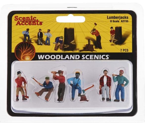 Woodland Scenics A2735 HO Scale Lumberjacks