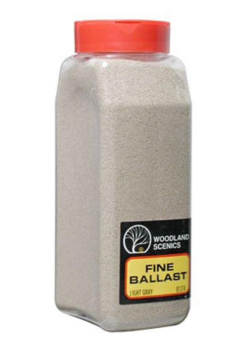 Woodland Scenics B1374 Ballast Fine Light Gray 32oz