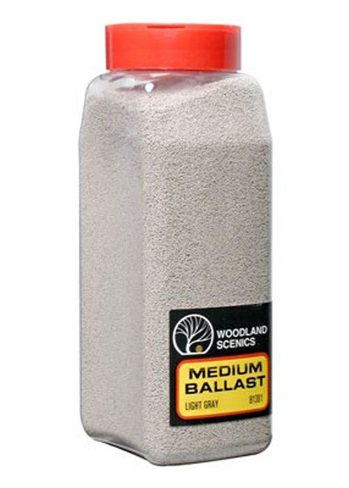 Woodland Scenics B1381 Ballast Medium Light Gray 32oz