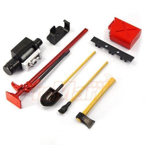 Yeah Racing YA-0356RD 1/10 RC Rock Crawler Accessory Tool Set