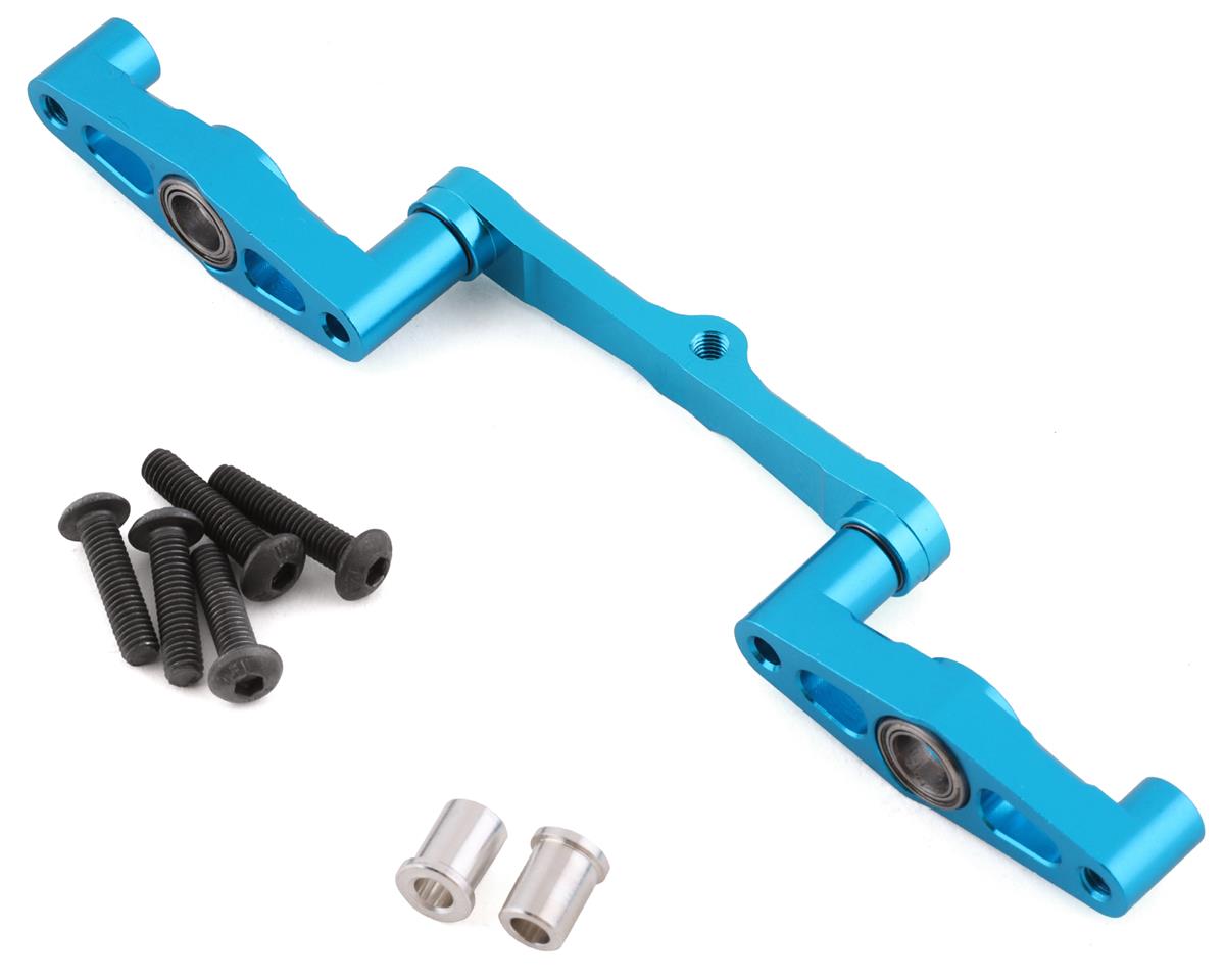 Yeah Racing TT02-042BU Tamiya TT-02/TT-02B Aluminum Steering Rack (Blue)