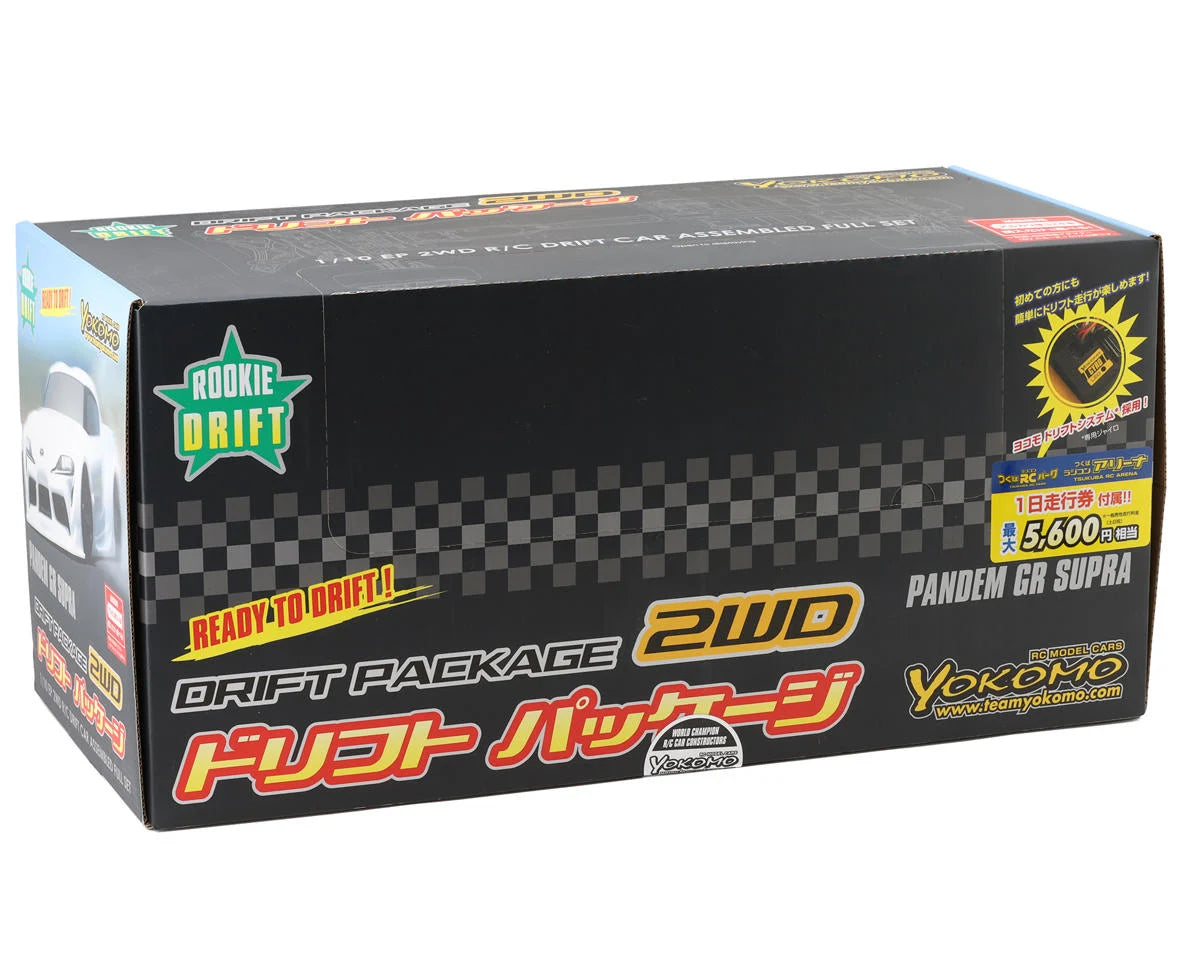 Yokomo YOKDPR-GRA90R RD2.0 Pandem 1/10 RWD RTR Electric Drift Car w/Supra Body (Red)
