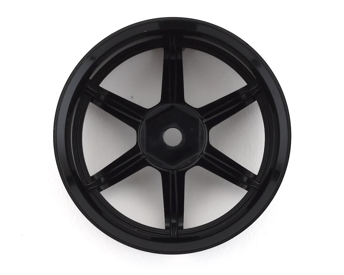 Yokomo RP-6213B8A Roues de dérive Hex Racing Performer de 12 mm (noir) (2) (décalage de 8 mm)