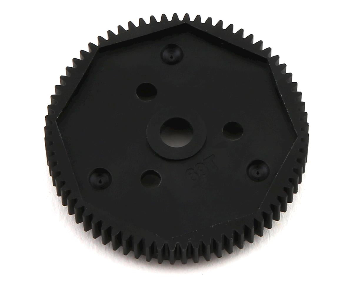Yokomo Z2-SG69SDAA YZ-2 48P Almohadilla doble/Engranaje recto de 3 orificios (deslizador/directo) (69T)