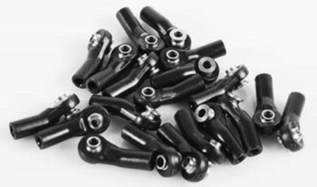 RC4WD Z-S0833 M3 Plastic Bent Rod Ends / Axial Width Balls (20x)