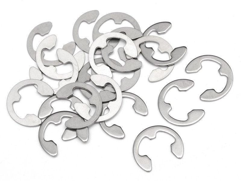HPI Z106 E Clip E-7HD (20 pieces) Stainless Steel Baja 5SC/5B/5T/5B Flux/5SC