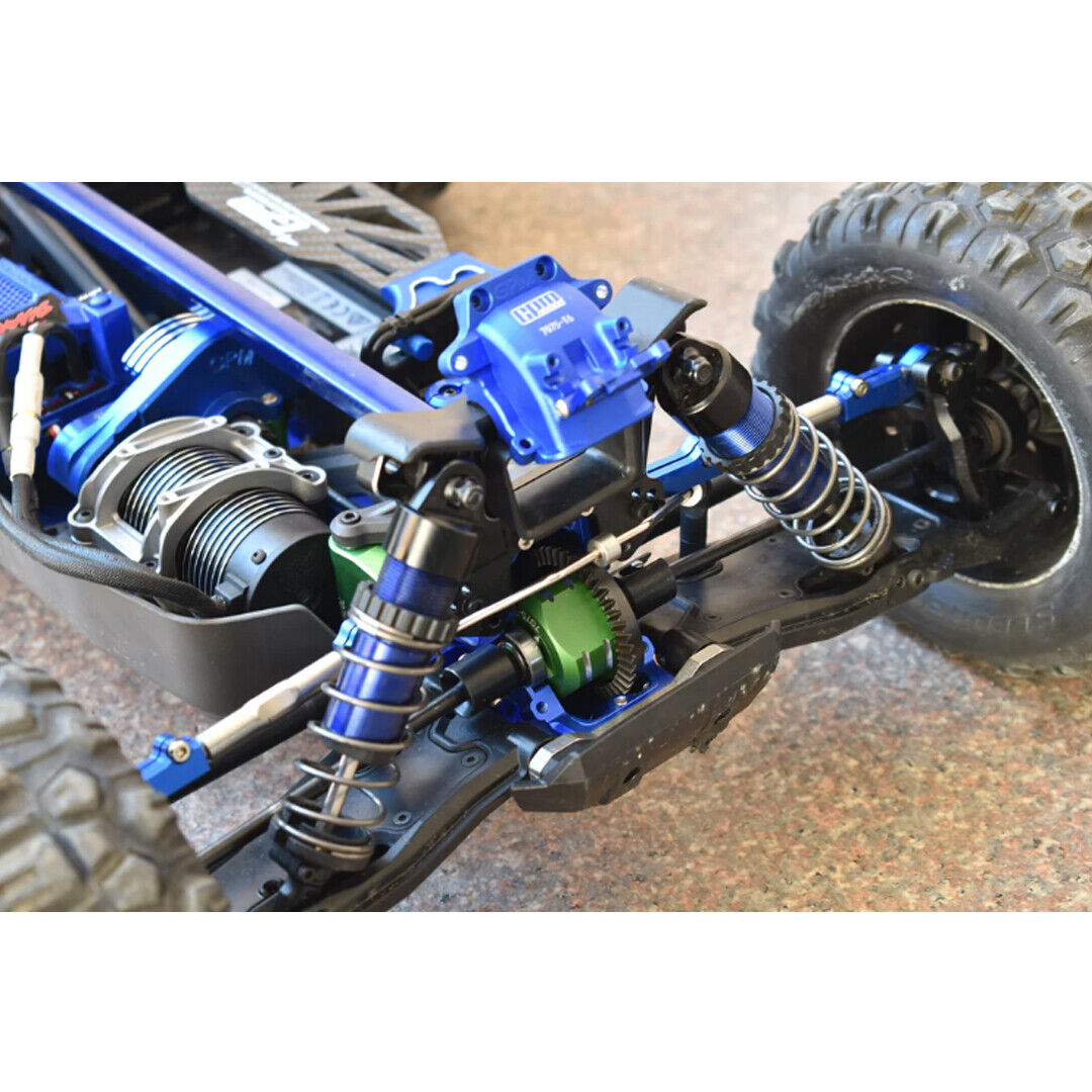 GPM Racing SLE012-BK Traxxas Slefge Aluminum 7075-T6 Front Or Rear Gear Box Black