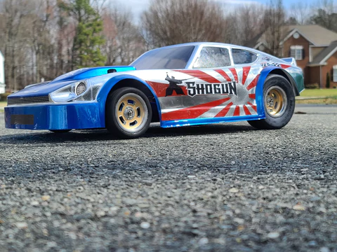 DPDR2000 - DATSUN 240 Z DRAG BODY GT RC CAR