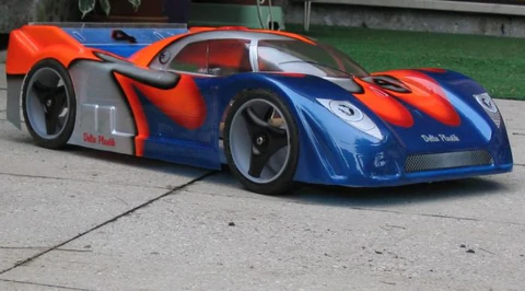 DELTA PLASTIK 7504 JAG XRS 1/8 SCALE GT2 360MM RC CAR BODY