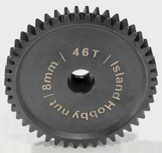 IRonManRc 46T 8MM Mod1 Pinion Gear HARDENED STEEL