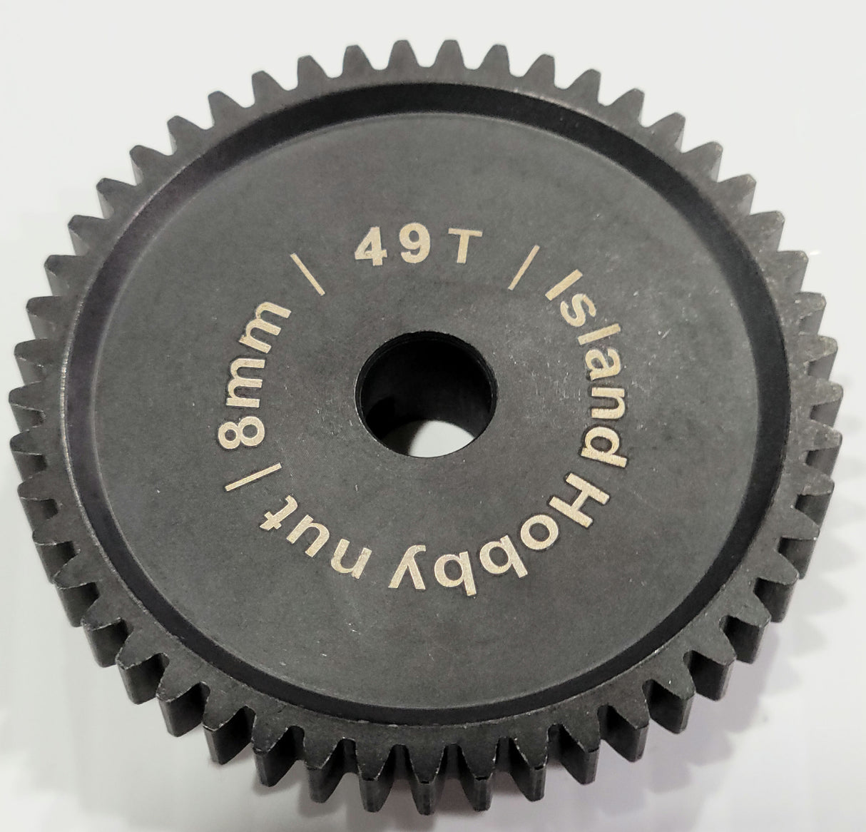 Pignon IronManRc 49T 8MM Mod1 en acier trempé