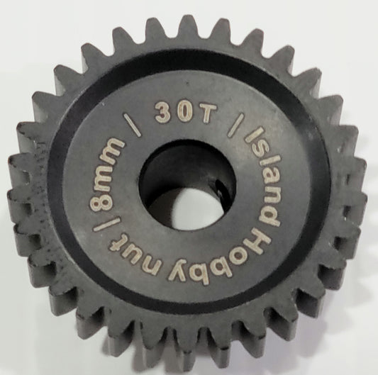 IRonManRc 30T 8MM Mod1 Pinion Gear HARDENED STEEL