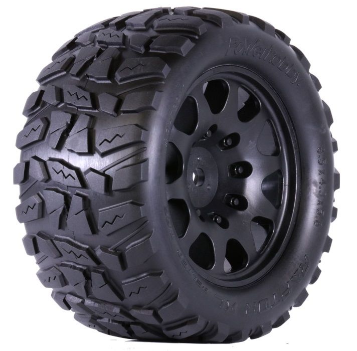 Powerhobby PHT3271 Raptor XL Neumáticos con cinturón / Ruedas Viper (2) Traxxas X-Maxx 8S