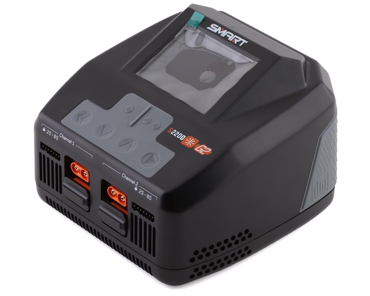 Chargeur intelligent Spektrum SPMXC2010 RC S2200 G2 AC LiPo (6S/20A/200W x2)