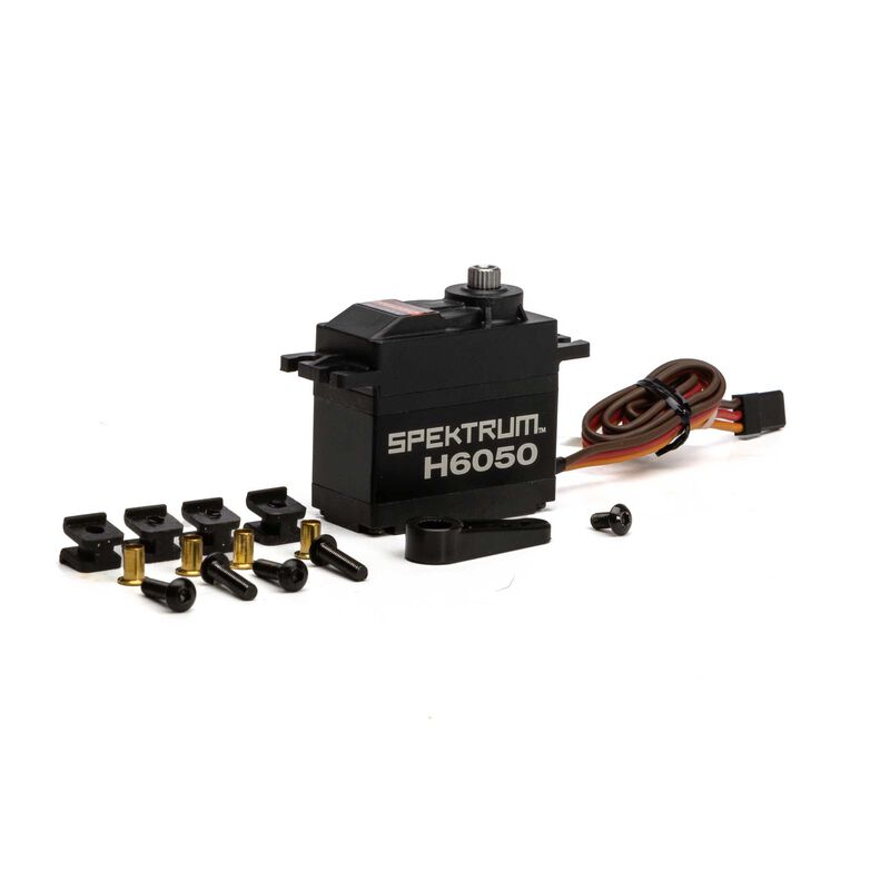 SPEKTRUM SPMSH6050 Standard numérique couple élevé engrenage métallique à vitesse moyenne hélicoptère cyclique