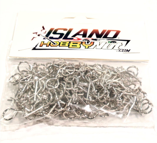 IslandHobbyNut 1/10 1/8 SCALE BODYS PINS (100) PACK