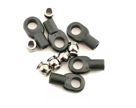 Traxxas 2742X Short Rod Ends With Hollow Balls (6)