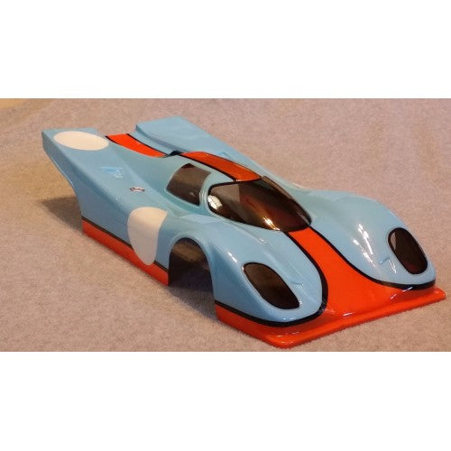 Delta Plastik B1 Porsche 917 1/10 Sacle Body Speed Runs or Drag Racing