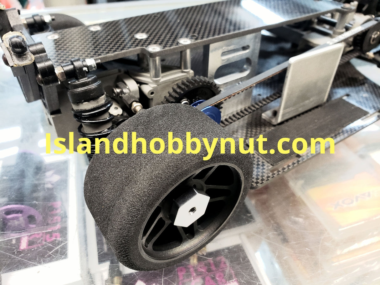 SERPENT STYLE ALUMINUM WHEEL ADAPTORS ( Front 2pcs )