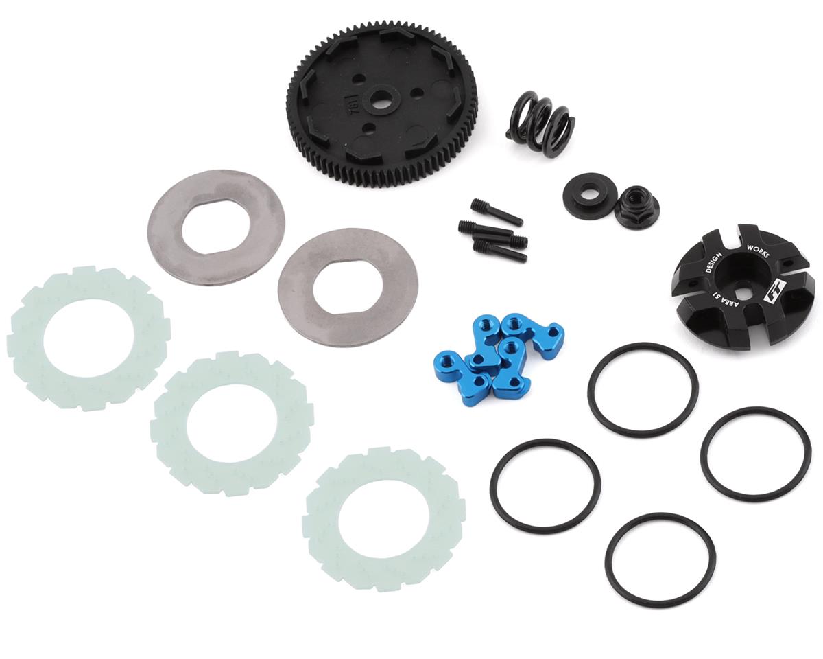 Team Associated ASC72026 Factory Team DR10 Embrayage à pantoufles de verrouillage