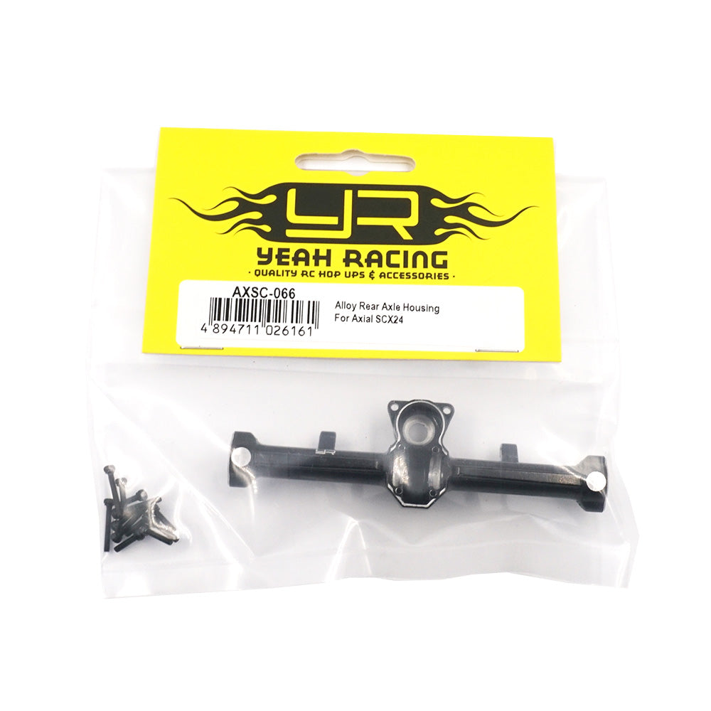YEAH RACING ALLOY REAR AXLE HOUSING FOR AXIAL SCX24
