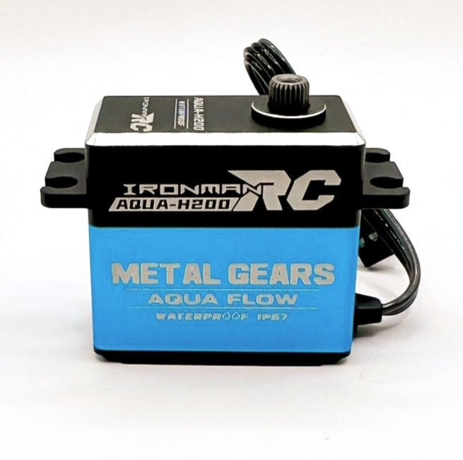 IRonManRc AQUA - H200 Servo étanche sans noyau à couple élevé