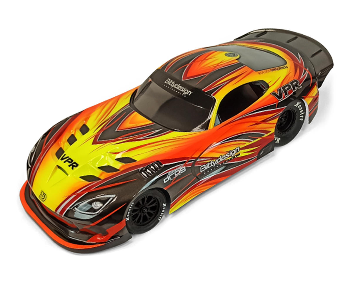 Bittydesign VPR 1/10 Pro No Prep Street Eliminator Drag Racing Body (Clair)