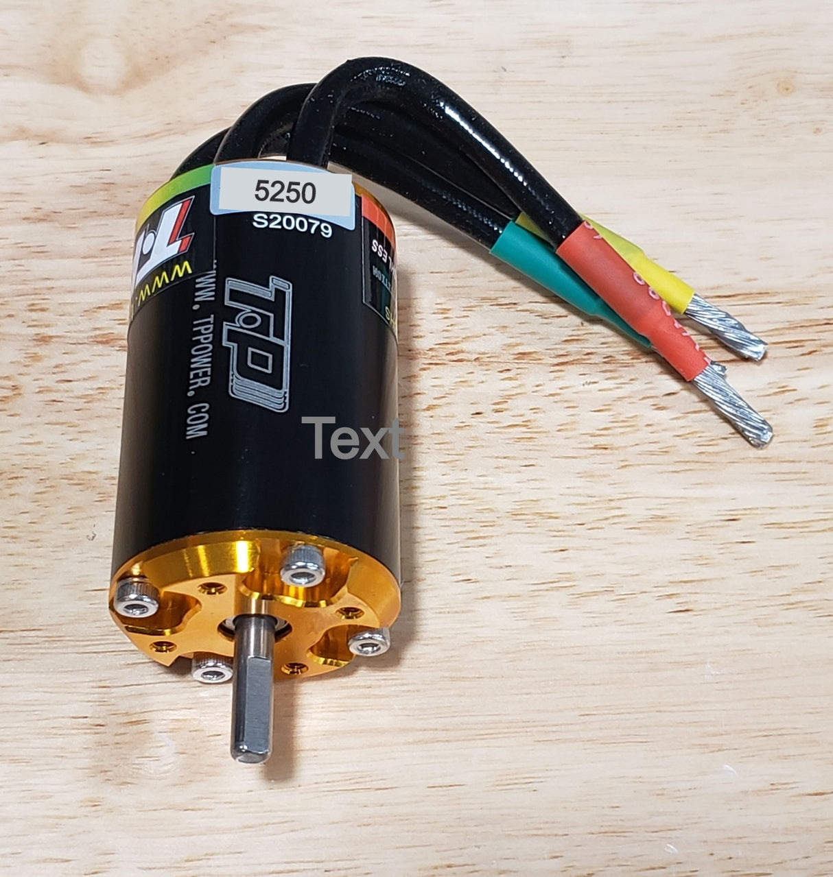 Moto Brushless TP Power 3630 CM 5250kv 4s 100.000RPM