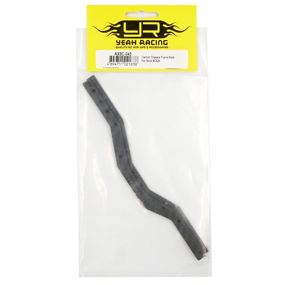 Yeah Racing GRAPHITE CHASSIS FRAME RAILS FOR AXIAL SCX24