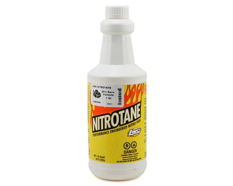 Losi LOSF0420 Nitrotane 20% Race Blend Car Fuel (One Quart)
