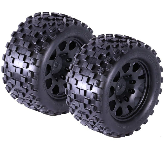 Powerhobby PHT3275 SCORPION XL Belted Tires / Viper Wheels (2) Arrma Kraton / OUTCAST 8S